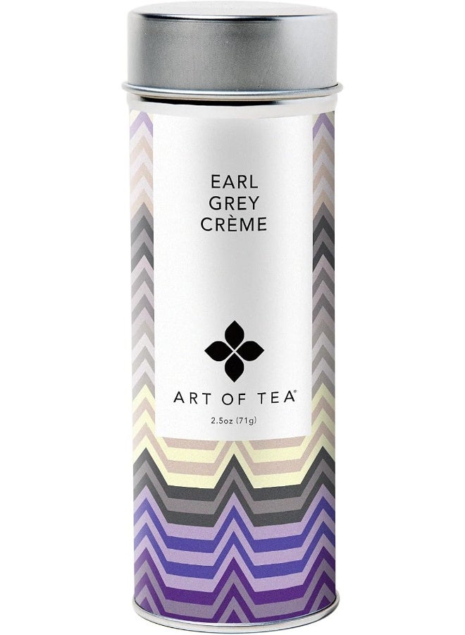 Art of Tea | Organic Earl Grey Creme Tea 2.5oz | Artisan Loose Leaf Tea Tin - Image 1
